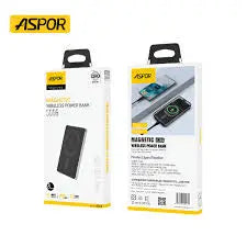 ASPOR-A381-MAGNETIC-PORTABLE-MINI-5000MAH- WIRELESS-POWER-BANK -GADGETZY