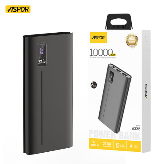 ASPOR-A335-POWER-BANK- 10000MAH-GADGETZY