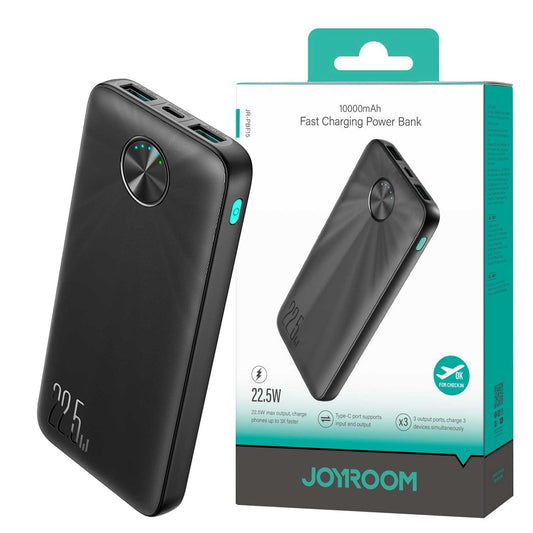 JOYROOM JR-PBF15 22.5W LED Fast Charging Power Bank 10000mAh GADGETZY