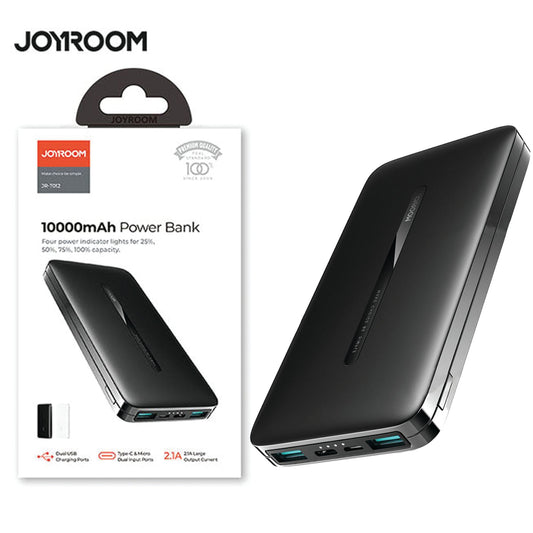 JOYROOM JR-T012 Power Bank 10000mAh White GADGETZY