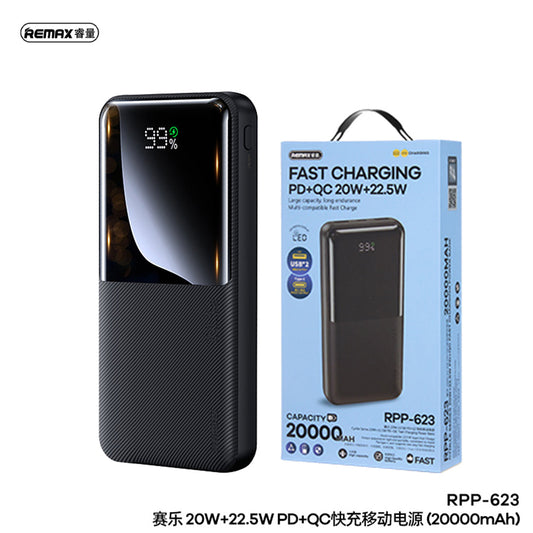 Remax Rpp-623 Power Bank 20000mah 20w+22.5w Pd+Qc GADGETZY