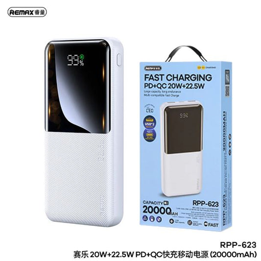 Remax Rpp-623 Power Bank 20000mah 20w+22.5w Pd+Qc GADGETZY
